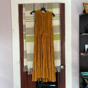 ULLA JOHNSON FOR BARNEYS Silk Crepe Dress